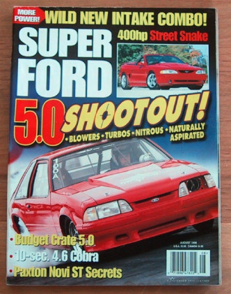 SUPER FORD 1998 AUG - MERCURY PICKUP, BLOWER TRUCK